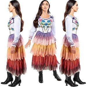 Hunger Games Ballad Of Songbirds And Snakes Lucy Gray Baird Costume Size 0-2